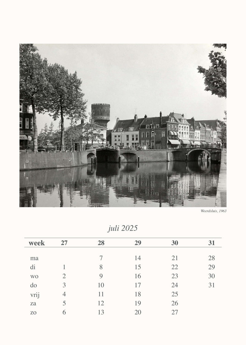 De Oud Utrecht jaarkalender 2025 - Catch Utrecht