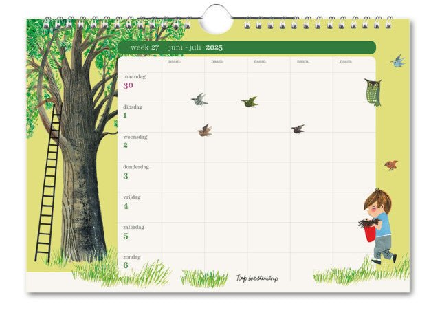 Fiep Westendorp - Familie planner 2025 (incl. stickers) - Catch Utrecht