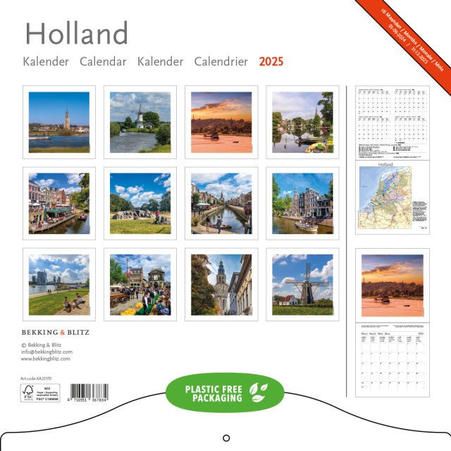 Holland - Jaarkalender 2025 - Catch Utrecht