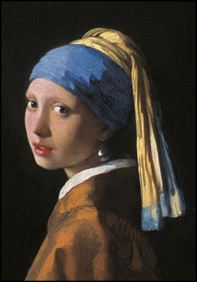 Meisje met de parel - Johannes Vermeer postkaart - Catch Utrecht