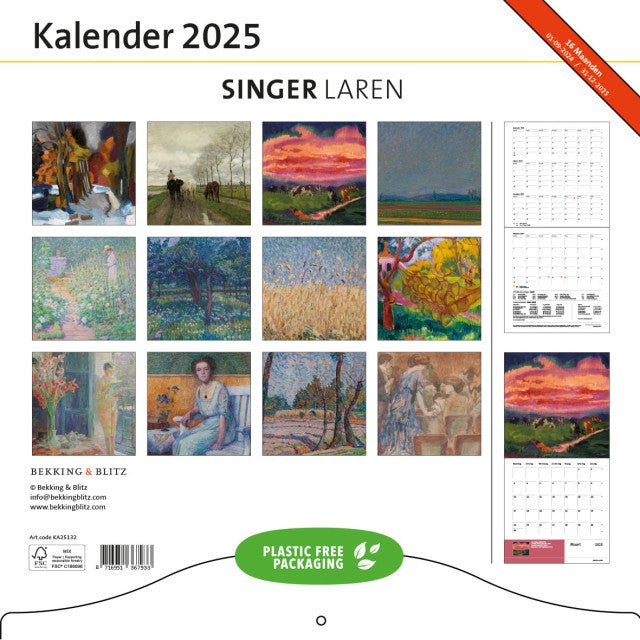 Singer Laren - Jaarkalender 2025 - Catch Utrecht