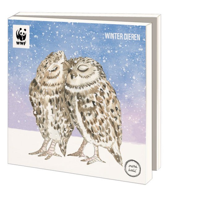 Winter dieren, Maartje Bodt, Wereld Natuurfonds (incl. sluitstickers) - Catch Utrecht